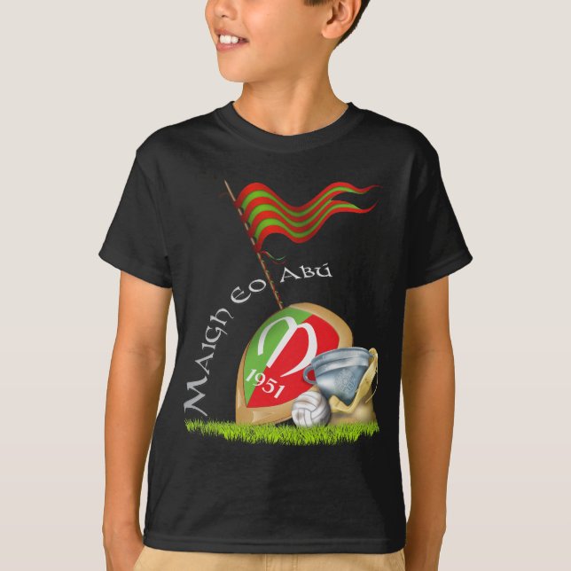 Fußball-Team 1951 Mayos GAA T-Shirt (Vorderseite)