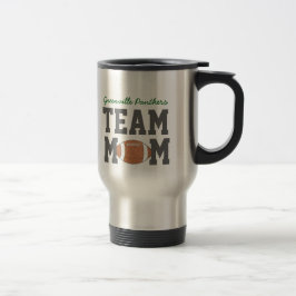 Fußball-Team-Mama-Geschenk-Tasse Reisebecher
