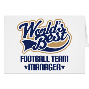 Fußball-Team-Manager-Geschenk