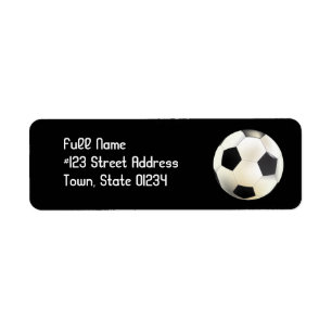 Fußball-Team-Postsendung-Aufkleber