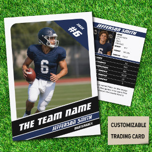 Fußball Team Trading Card Sport Geschenke Idee Bla Telefonnummerkarte