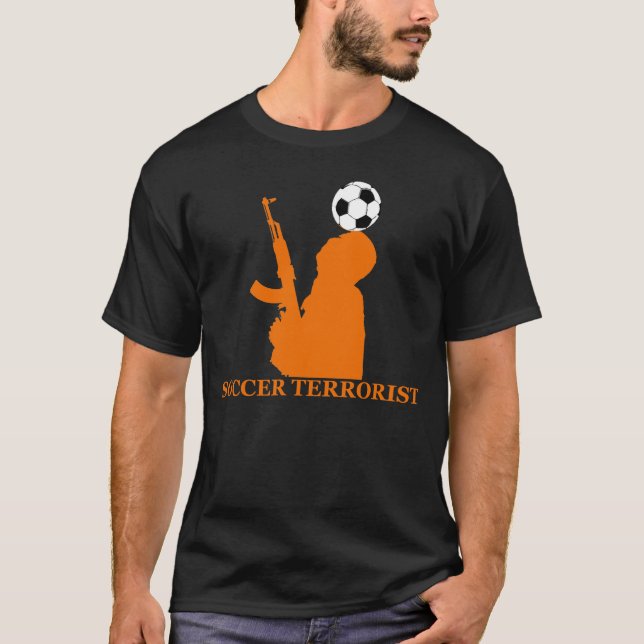 Fußball-Terrorist T-Shirt (Vorderseite)
