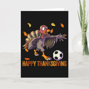 Fußball Thanksgiving Shirt Jungen Kinder Männer Fu Karte