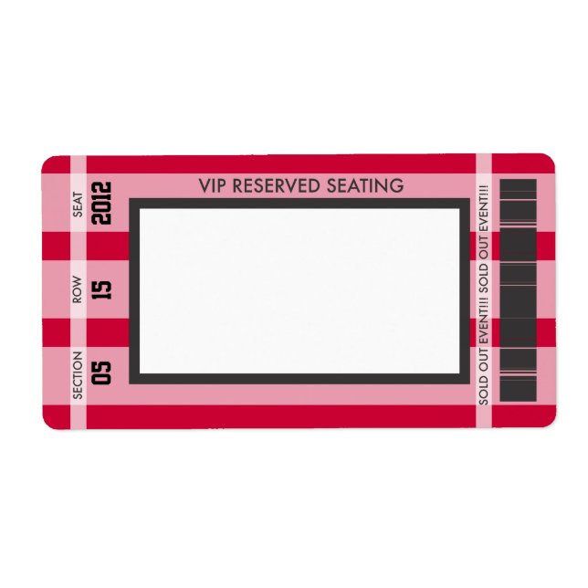 Fußball-Thema Drucken Sie Ihre eigene Adresse Etik (Vorne)