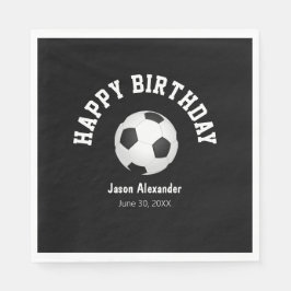 Fußball-Thema Geburtstagsparty Napkins Tableware Serviette