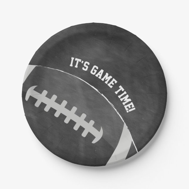 Fußball Themed Party Teller (Vorderseite)