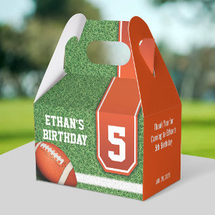 Fußball-Themen-Geburtstags-Geschenkboxen Geschenkschachtel