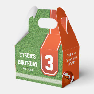 Fußball-Themen-Geburtstags-Geschenkboxen Geschenkschachtel