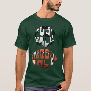 "Fußball Throwball" Fußball T-Shirt