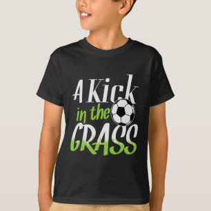 Fußball Tor Kick Kick In Den Gr T-Shirt