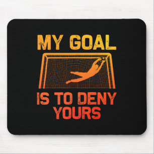 Fußball-Torhüter-Kunst für Männer Frauen Jungen Mä Mousepad