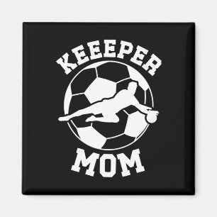 Fußball-Torhüter-Mama eines Fußball-Torhüters Mutt Magnet