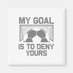Fußball Torwart Kunst für Männer Frauen Jungen Mäd Magnet