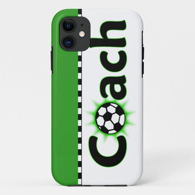 Fußball-Trainer Case-Mate iPhone Hülle (Rückseite)