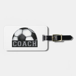 Fußball-Trainer Gepäckanhänger