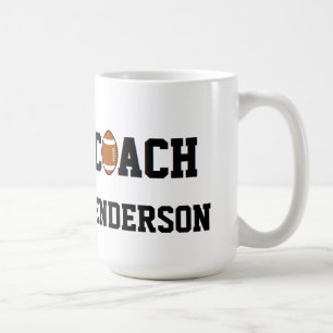 Fußball-Trainer personalisiert Tasse