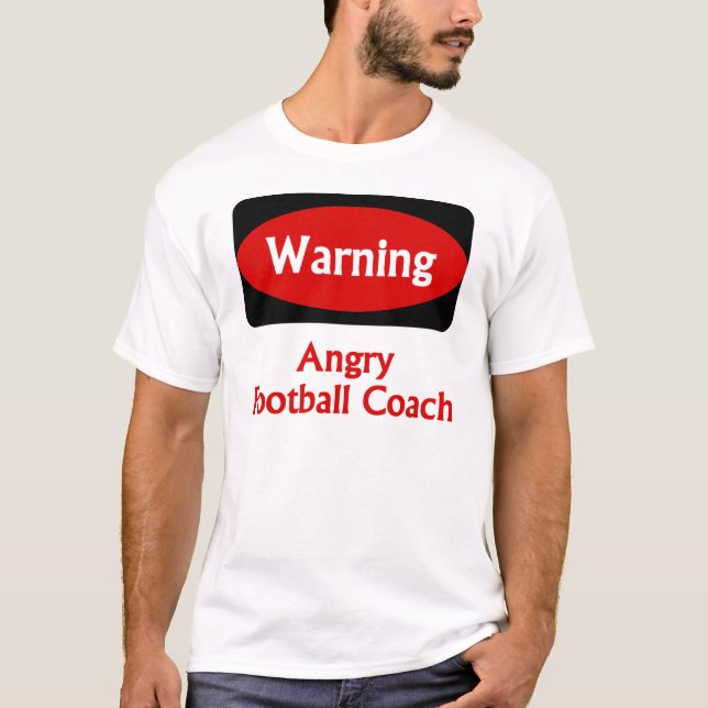 Fußball-Trainer-T - Shirt (Vorderseite)