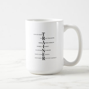 Fußball-Trainer-Tasse Kaffeetasse
