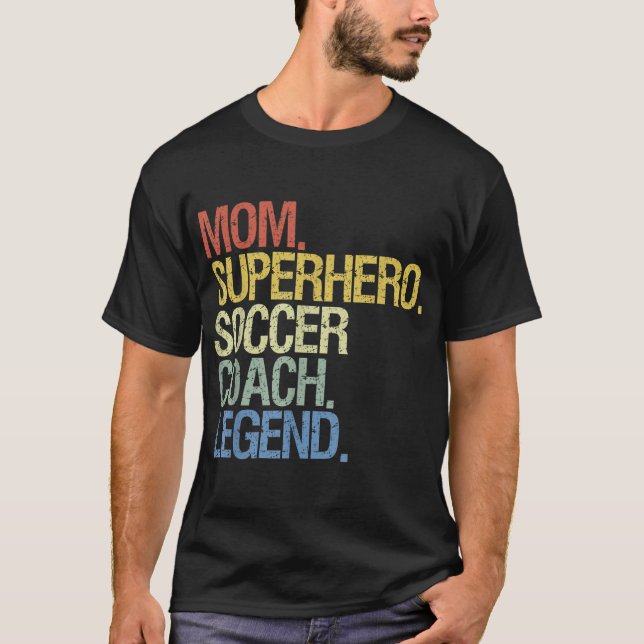 Fußball-Trainermutter T-Shirt (Vorderseite)
