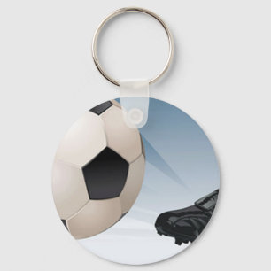 Fußball-Tritt Schlüsselanhänger
