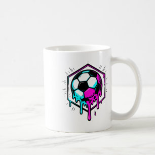 Fußball-Tropf für Jungen Triefendes Design Jugend Kaffeetasse
