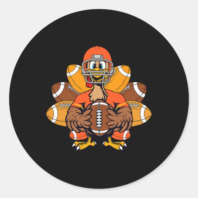 Fußball Türkei Erntedank Boys Kind Männer W Runder Aufkleber (Vorderseite)