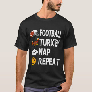 Fußball Türkei Erntedank Nickerchen Wiederholung N T-Shirt