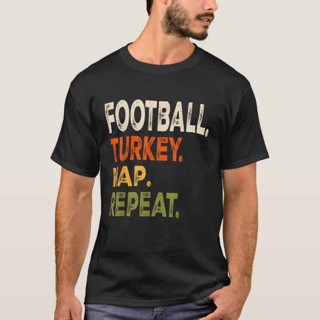 Fußball Türkei Nickerchen Wiederholung Erntedank K T-Shirt (Vorderseite)