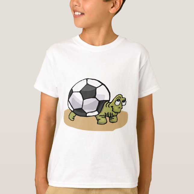 Fußball (Turtle) T-Shirt (Vorderseite)