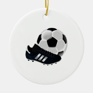 Fußball und Bügel Keramikornament