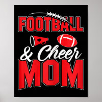 Fußball Und Cheer Mom Cheerleading Mutter Fußball