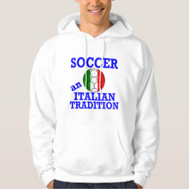 Fußball und italienische Tradition Hoodie