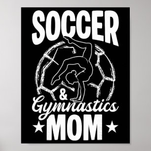 Fußball- und Turn-Mama Fußball Turn-Mama Poster