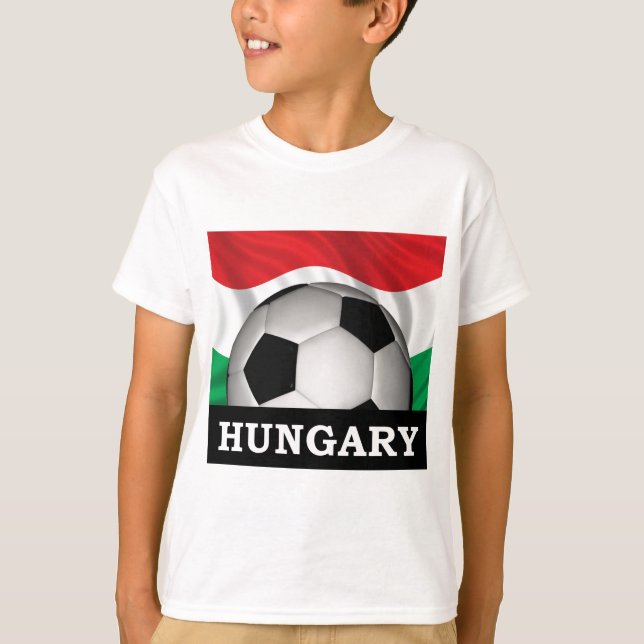 Fußball Ungarn T-Shirt (Vorderseite)