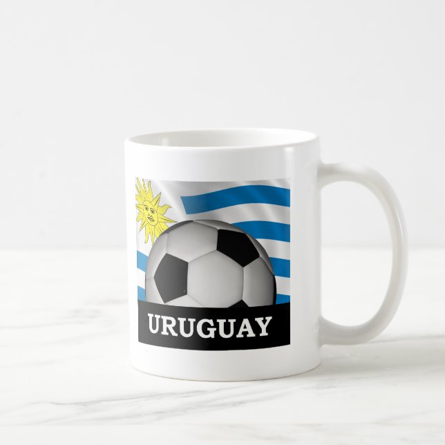 Fußball Uruguay Tasse (Rechts)