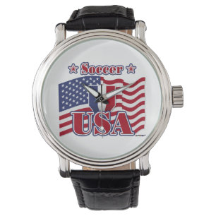 Fußball USA Armbanduhr