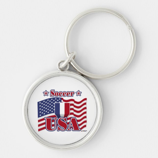 Fußball USA Schlüsselanhänger (Vorne)