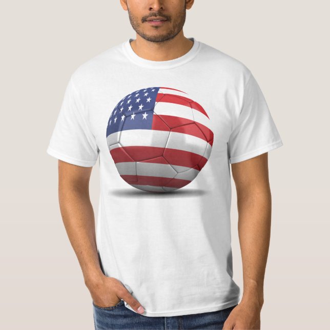 Fußball USA T-Shirt (Vorderseite)