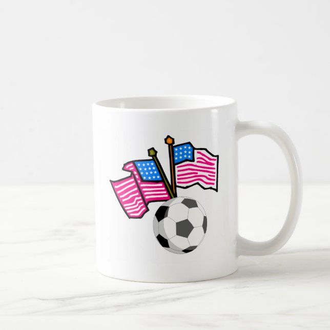Fußball (USA) Tasse (Rechts)