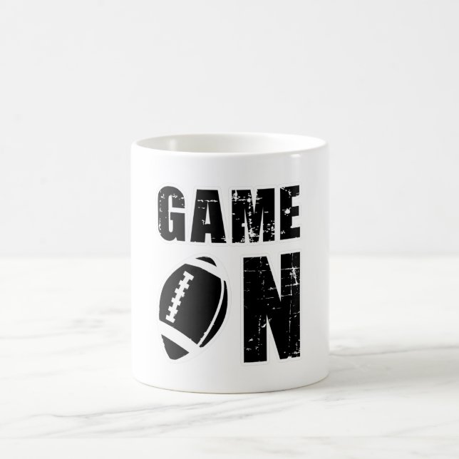 Fußball USA Team Game American Funny Gift Kaffeetasse (Mittel)