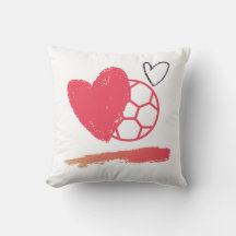 Fußball Valentine Poliester Pillow