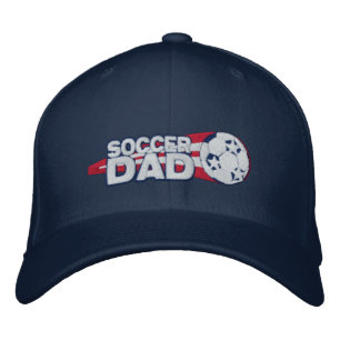 Fußball-Vater bestickte Cap-Geschenk Baseballkappe