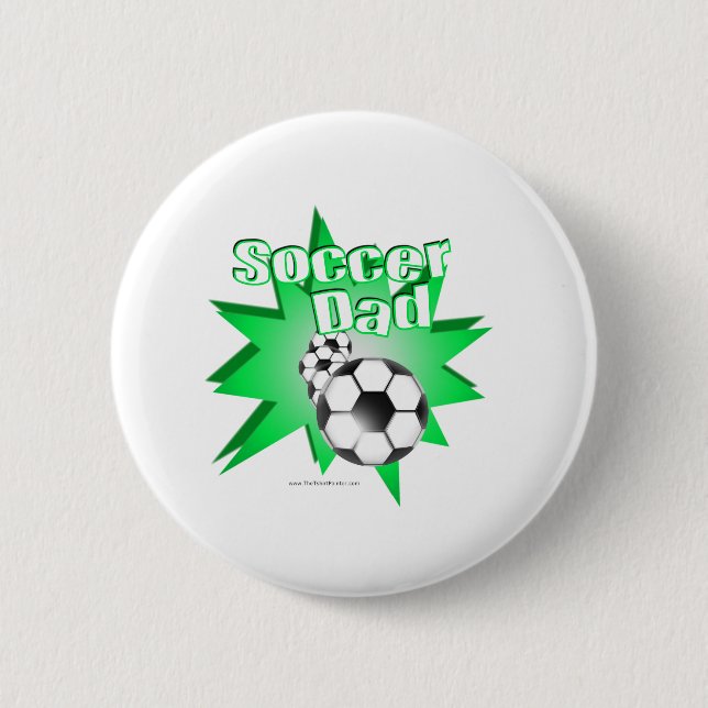 Fußball-Vater Button (Vorderseite)