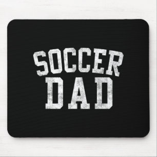 Fußball-Vater Clic Fettgedruckte Schrift Vatertag  Mousepad