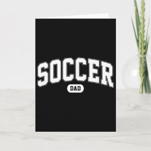 Fußball-Vater Fußball-Fan Vatertag  Karte