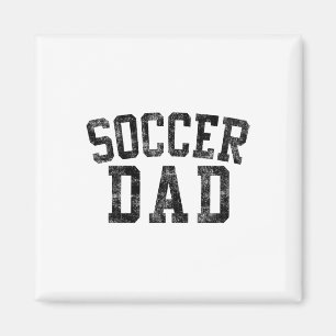 Fußball-Vater-Geburtstag Clic Fett Schrift Fußball Magnet