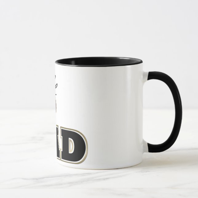Fußball-Vater Geschenk Tasse (Rechts)