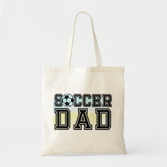 Fußball-Vater-Geschenktasche für Vater Tragetasche (Vorne)