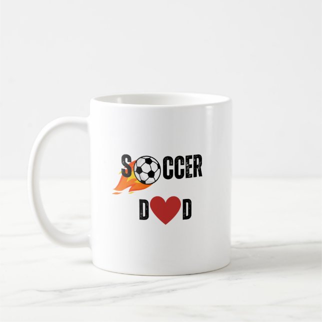 Fußball-Vater  Kaffeetasse (Links)