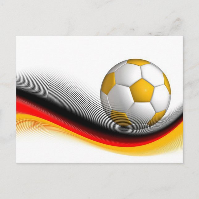 Fußball-Vater Postkarte (Vorderseite)
